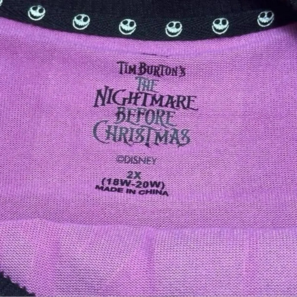 Disney Women’s plush The Nightmare Before Christmas Sally Sleepshirt 2X - Picture 10 of 11
